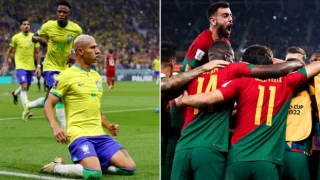 Portekiz ve Brezilya, Dünya Kupası'nda son 16 turuna yükseldi