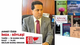 Prof. Dr. Ahmet Özer, Mersin 68’liler Derneği’nin imza gününde
