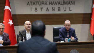 Erdoğan minibüsçülerle görüştü