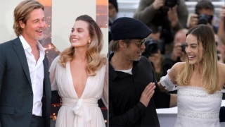 Margot Robbie: Brad Pitt'i öpme fırsatı bir daha karşıma çıkmayabilirdi