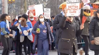 New York'ta hastanelerle sendika anlaşmaya vardı, hemşire grevi sona erdi