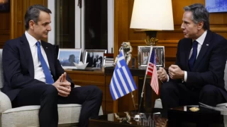 ABD Dışişleri Bakanı Blinken, Yunanistan Başbakanı Miçotakis ile Atina'da görüştü