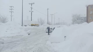 Bitlis'te kar 3 metreyi aştı, yüzlerce köy ulaşıma kapandı