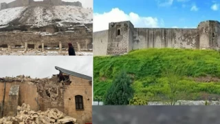 Kahramanmaraş depreminde tarihi Gaziantep Kalesi de yıkıldı