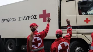 Yunanistan ve Finlandiya Kızılhaçlarından depremzedelere yardım