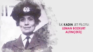 İlk kadın jet pilotu, Leman Bozkurt Altınçekiç kimdir?​​​​​​​