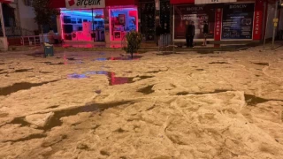 Kilis ve Gaziantep'te 'süper hücre fırtınası' etkili oldu
