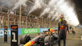 Suudi Arabistan Grand Prix'sinde kazanan Sergio Perez