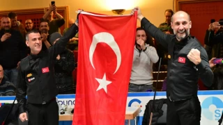 Türkiye üç bant bilardoda yeniden Dünya Şampiyonu oldu