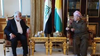 HÜDA PAR Genel Başkanı Yapıcıoğlu, Erbil'de Mesud Barzani ile görüştü