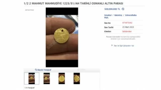 İnternette Osmanlı paraları milyonlarca liraya satışa çıkarıldı