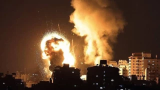 İsrail, Gazze'nin farklı noktalarına yönelik hava saldırısı düzenledi