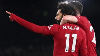 Mohamed Salah sol ayağıyla rekor kırdı