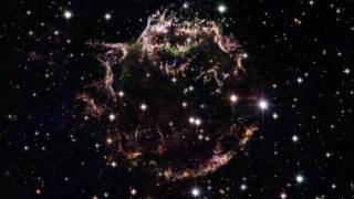 NASA paylaştı: Uzaydaki 'yeşil canavar' görüntülendi