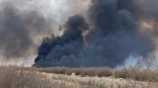 Sultan Sazlığı Milli Parkı'ndaki yangın 15 saatte söndürüldü