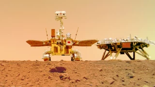 Çin'in Zhurong Gezgini, Mars’ta su izleri buldu