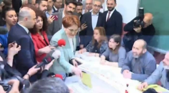İYİ Parti lideri Meral Akşener oyunu kullandı