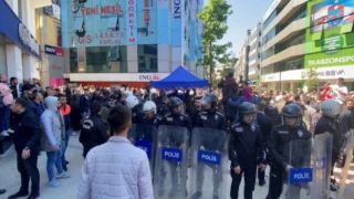 Trabzon'da HÜDA-PAR standında gerginlik