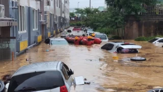 Güney Kore'de sel felaketi! En az 20 kişi hayatını kaybetti!