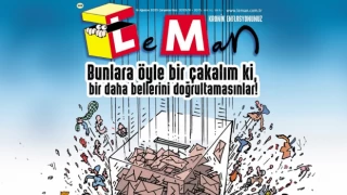 LeMan'dan Erdoğan göndermeli "seçim" kapağı: Bunlara öyle bir çakalım ki
