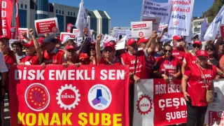 Emeklilerden İstanbul'da 'adalet' eylemi: İnsanca yaşamak hakkımız