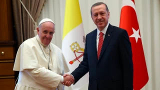 Cumhurbaşkanı Erdoğan, Papa ile 'Gazze' hakkında görüştü