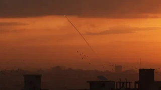 Gazze Şeridi'nden İsrail'e binlerce roket ateşlendi