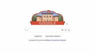 Google'dan Türkiye Cumhuriyeti'nin 100. yılına özel tasarım