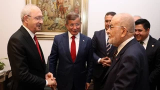 Karamollaoğlu ve Davutoğlu Kılıçdaroğlu'nu ziyaret etti