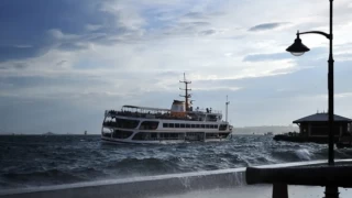 İstanbul'da bazı vapur seferleri iptal