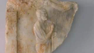 Salamis Adası'ndaki batık şehirde Truva Savaşı kahramanı Ajax'ın kabartma tasviri bulundu
