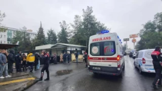 Diyarbakır Adliyesi'nde çıkan kavgada fırlatılan damacana polisin burnunu kırdı