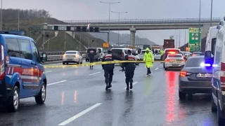 Kuzey Marmara Otoyolu'nda TIR şoförü rehin alındı
