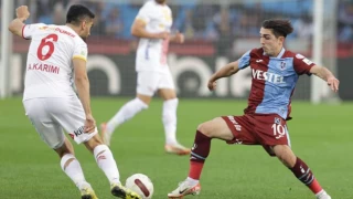 Trabzonspor, sahasında Kayserispor'a yenildi