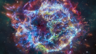 NASA, teleskoplarıyla süpernova kalıntısındaki "Yeşil Canavar"ın izini sürüyor