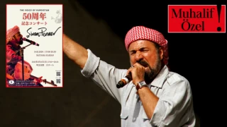 Şivan Perwer’in Japonya’daki konserinde PKK bayrağı açıldı
