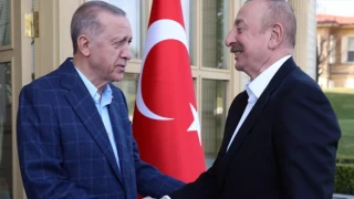 Cumhurbaşkanı Erdoğan'dan Azerbaycan Cumhurbaşkanı Aliyev'e tebrik