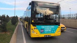 İstanbul’un yeni otobüsleri yollarda
