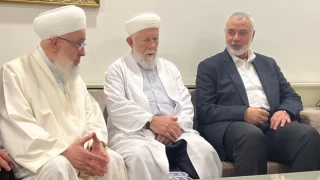 Hamas lideri İsmail Haniye'den İsmailağa cemaatine ziyaret