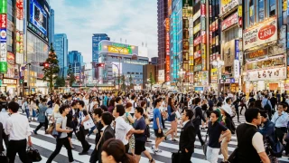 Japonya'nın nüfusunda 13 yıldır art arda düşüş yaşanıyor!