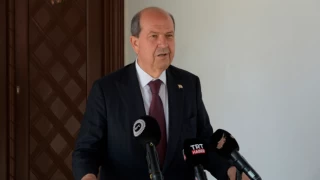 KKTC Cumhurbaşkanı Tatar, BM Genel Sekreteri’ne Kıbrıs’ta iki taraf arasında ortak bir zemin bulunmadığını aktardı