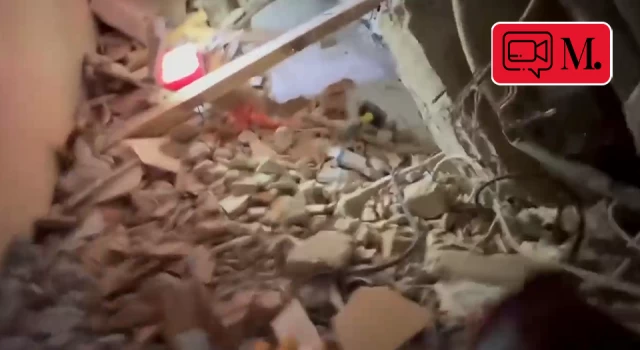 İngiliz kurtarma ekibi depremzedeye ulaşmak için tünel açtı