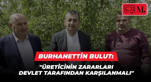 CHP Adana Milletvekili Burhanettin Bulut: Üreticinin zararları devlet tarafından karşılanmalı