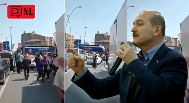 İçişleri Bakanı Süleyman Soylu, Gazi Mahallesinde halk tarafından protesto edildi