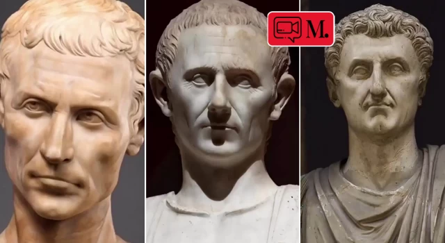 Eski Roma imparatorlarının yüzleri yapay zeka tarafından yeniden oluşturuldu