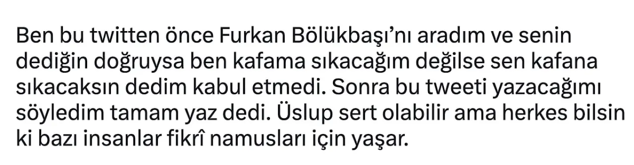 Fatih Tezcan ile Furkan Bölükbaşı birbirine girdi: İspatlamazsa o... çocuğudur 5