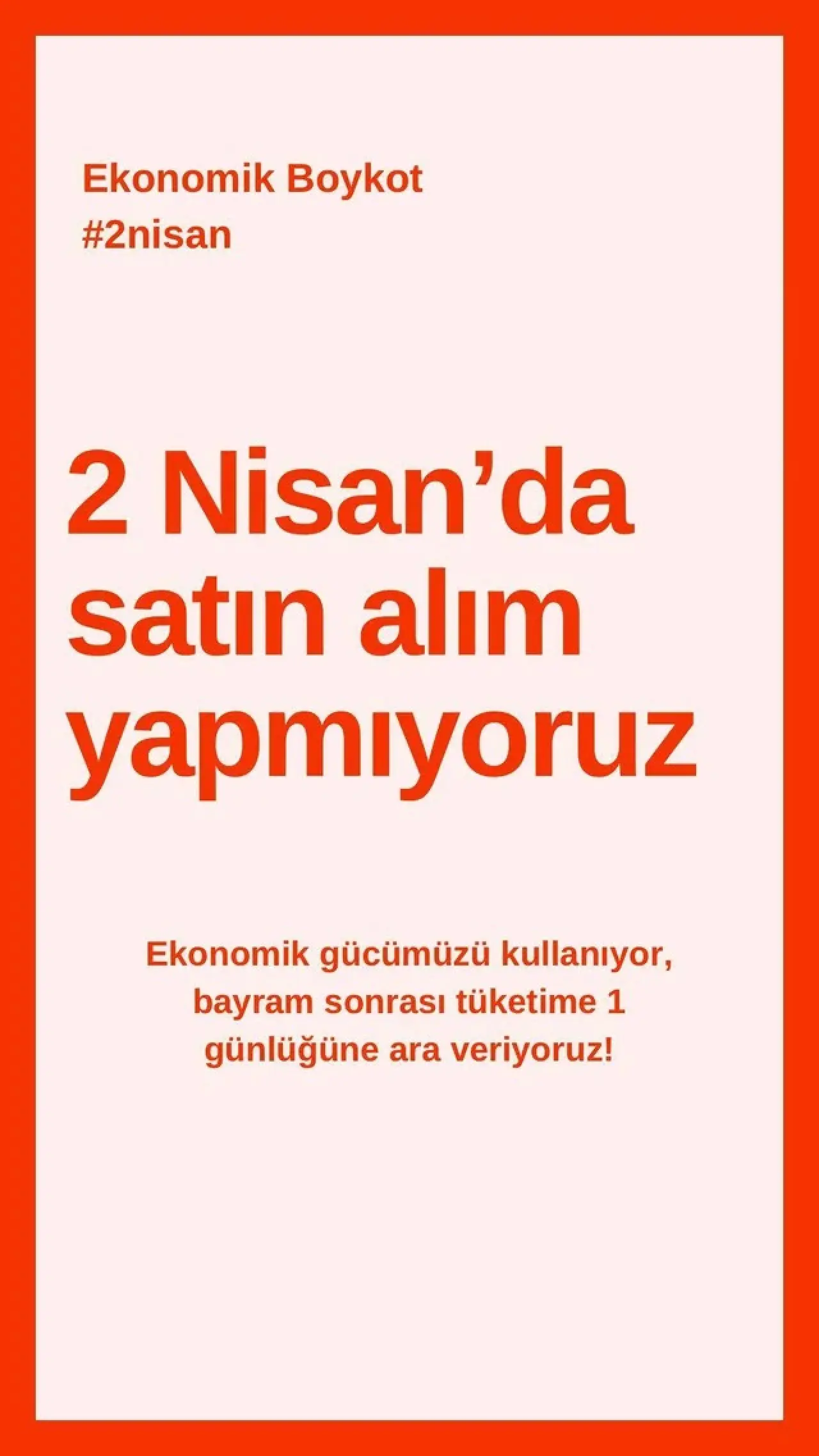 Üniversiteliler 2 Nisan'da satın alım boykotunda! 5