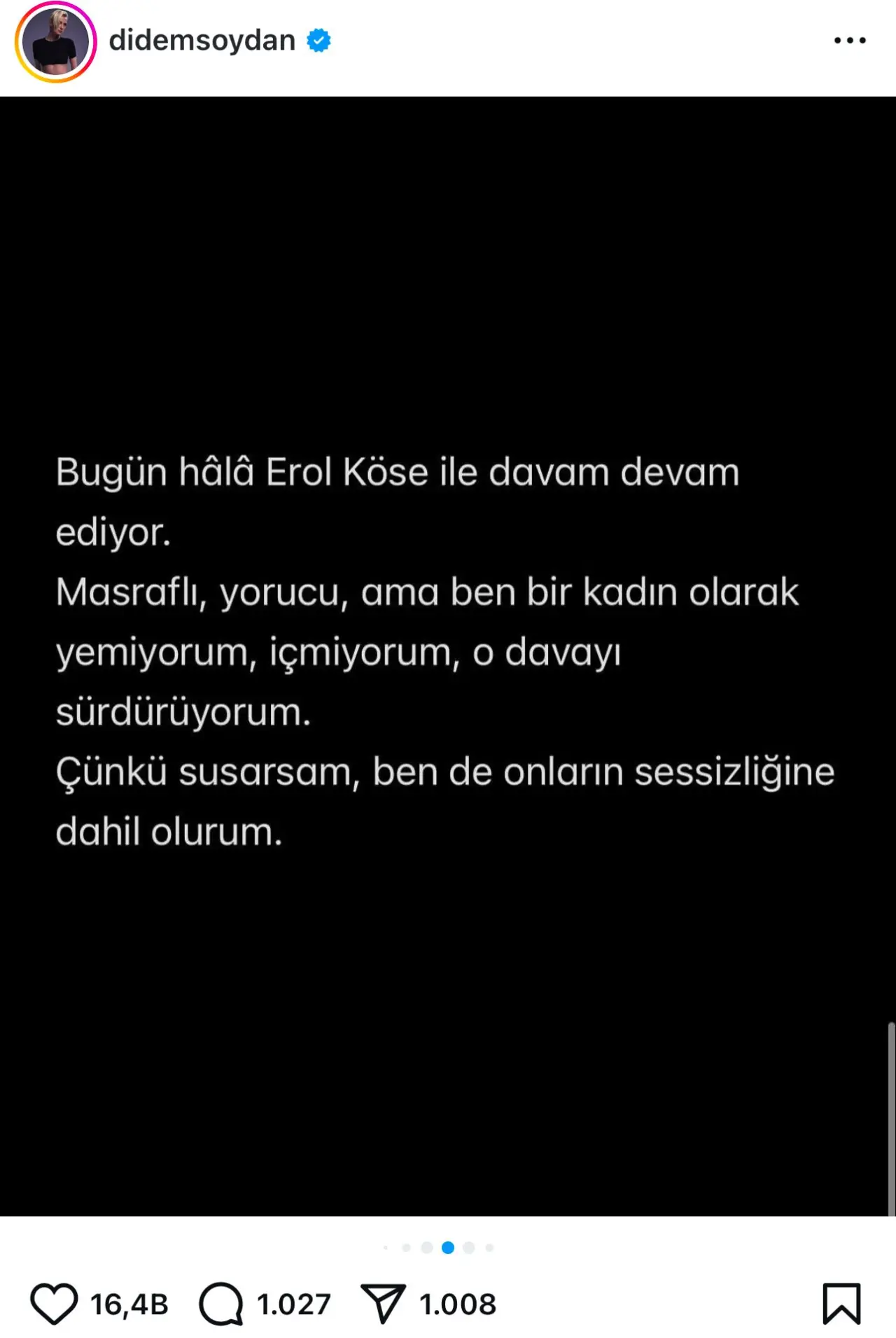 Didem Soydan yaşadıklarını anlattı: Şimdi sıra bizim boykotumuzda 11