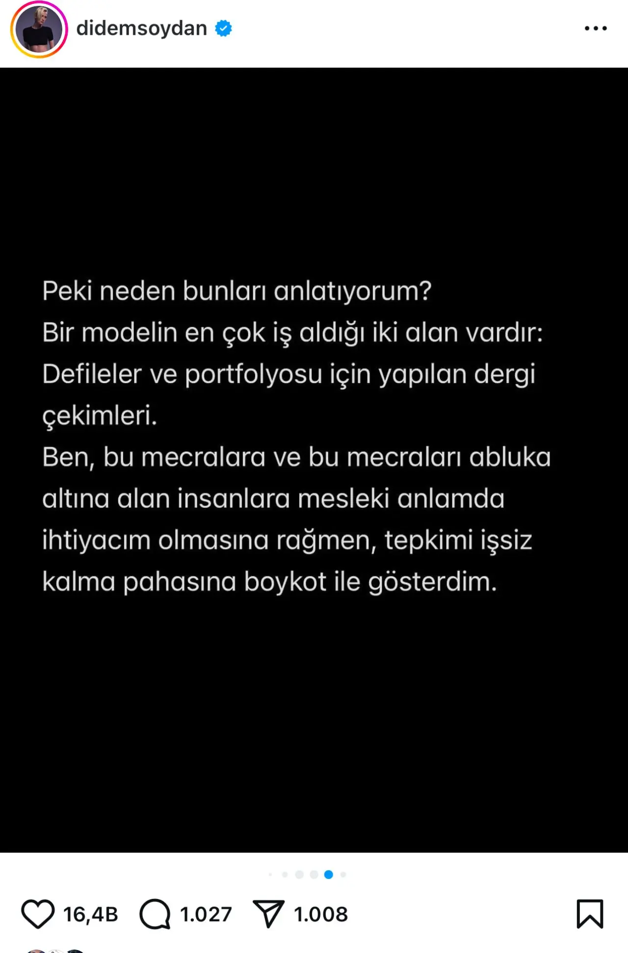 Didem Soydan yaşadıklarını anlattı: Şimdi sıra bizim boykotumuzda 12