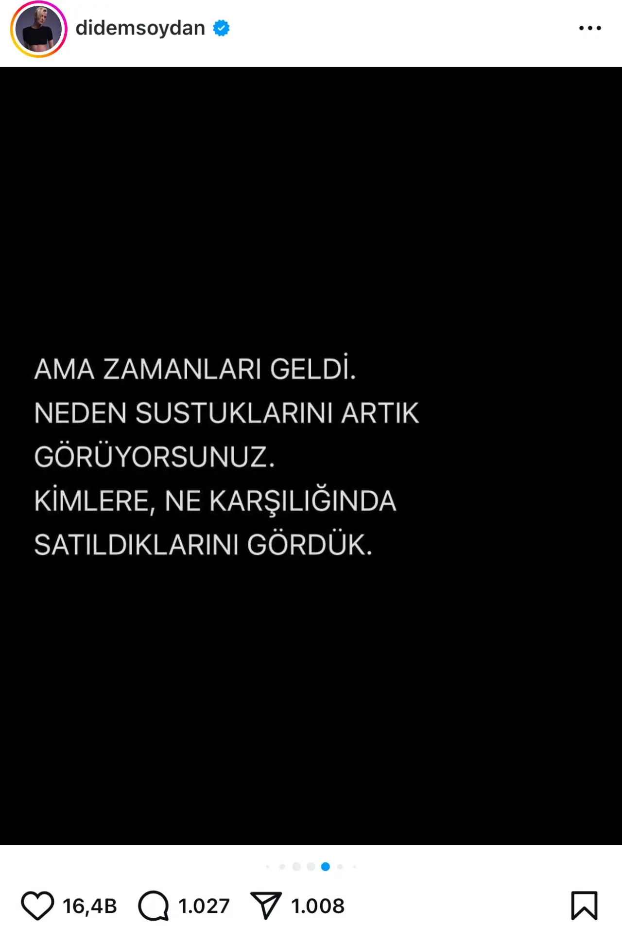 Didem Soydan yaşadıklarını anlattı: Şimdi sıra bizim boykotumuzda 10